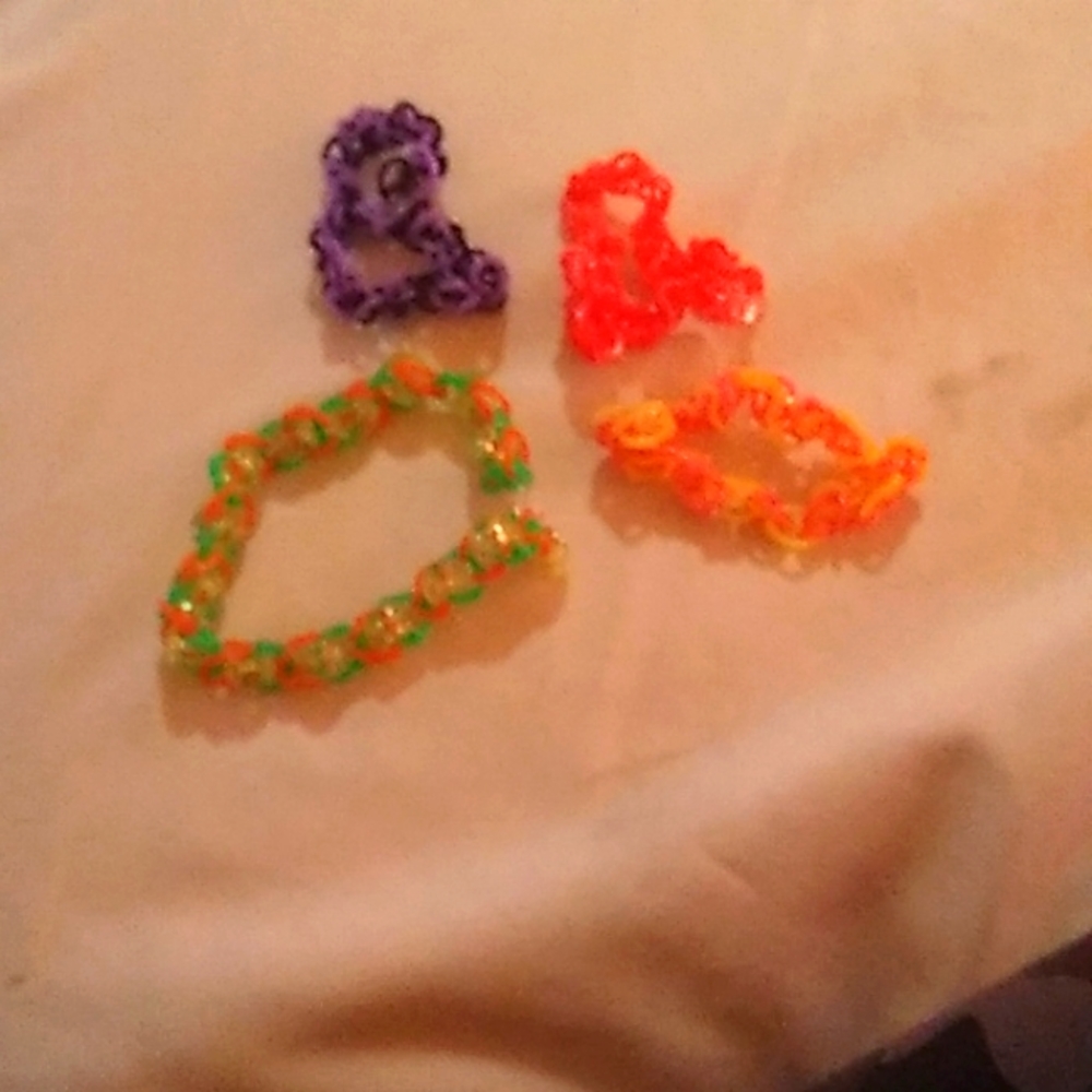Rubber band bracelet